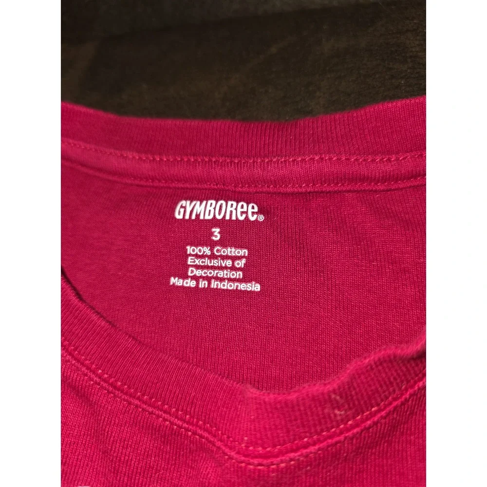 Gymboree alpine sweetie girls have smore fun top size 3 red pants size 2t